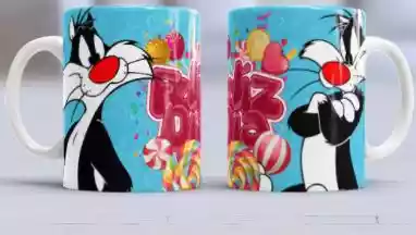 vectores plantilas LOONEY TUNES,CARICATURA,NIñOS,
